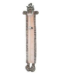 Abracadabra Plush Growth Chart Zebra Theme Black Online In