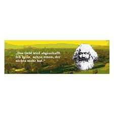 Karl Marx Magnet Geld