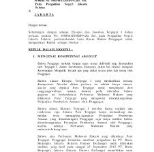 Malang, 15 maret 2013 konklusi jawaban dan gugatan dalam perkara no. Contoh Surat Eksepsi Perkara Perdata Contoh Surat