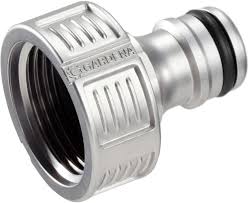 With an annual sales of 8,343 million swedish krona (approximately 790 million euros) in 2019, gardena is the european market leader. Gardena 18241 50 Tap Connector 26 5 Mm G3 4 Conrad Com