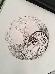 Tattoo Tattooflash R2d2 Starwars Tattoostarwars Dots Dotworktattoo Dotwork Draw Drawing Psykopaint Psykopaintc R2d2 Drawing Dots Art Art Sketchbook