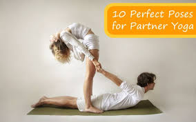 10 Perfect Poses For Partner Yoga Fitbodyhq Partner Yoga Couples Yoga How To Do Yoga