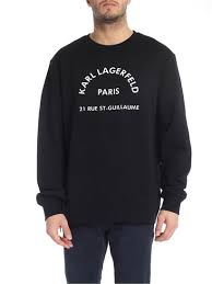 We've got karl lagerfeld tops starting at $94 and plenty of other tops. Karl Lagerfeld Carrie Over Rue Lagerfeld Sweatshirt In Black 705001 591905 990