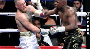 Mayweather, 44, was at the hard rock stadium to promote his upcoming exhibition bout against jake's older brother logan paul. Tinju Dunia Mcgregor Menang Tko Dalam 40 Detik Mayweather Ajak Rematch