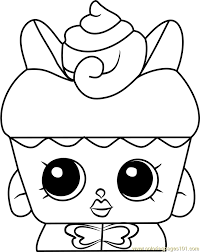 Flutter Cake Shopkins Coloring Page Shopkins Coloring Pages Free Printable Shopkins Colouring Pages Free Kids Coloring Pages