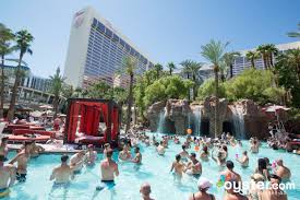 12 Best Hotel Pools In Vegas Oyster Com Best Pools In Vegas Las Vegas Pool Flamingo Las Vegas