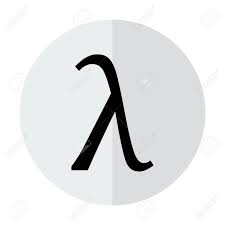 If only lit before the engine starts: Greek Letter Lambda Symbol On A Transparent Background Royalty Free Cliparts Vectors And Stock Illustration Image 104779326