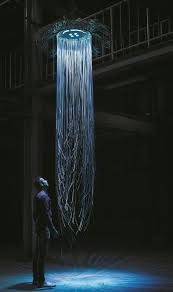 Designed By Ralf Frickel For Quasar It Is A Suspension Lamp Made Of Nickel Inspired By The Luminescent Jellyfi Metal Pendant Lamps Pendant Lamp Metal Pendant