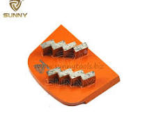 Double zigzag segments lavina diamond grinding wing ...
