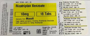 Image result for Rizatriptan