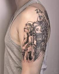 grandpa s kawasaki 爺爺的老檔車 skull tattoo tattoos skull