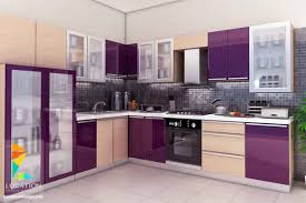 انواع المطابخ الالوميتال لوكشين ديزين نت modular kitchen designs purple kitchen cabinets kitchen design decor