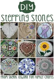 Kids Will Love Making These Personalized Garden Stepping Stones Concrete Stepping Stones Garden Stepping Stones Stepping Stones Diy