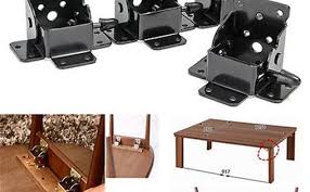 Iron Locking Folding Bracket Folding Table Leg Hinges Folding Table Legs Table Legs Folding Table