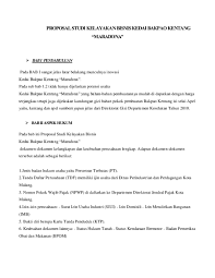 Dimana proposal bisnis yang kami buat bernama kepo kebab. Doc Analisis Proposal Studi Kelayakan Bisnis Kedai Bakpao Eggy Yusticia Academia Edu