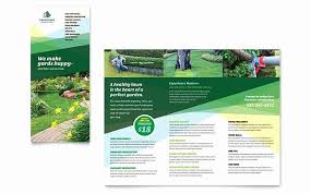 Microsoft Publisher Brochure Template Awesome Landscaper Brochure Template Word Publisher In 2020 Brochure Design Template Business Flyer Templates Brochure Template