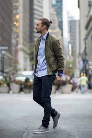 We did not find results for: Try Teaming A Jacket With Deep Blue Chinos For A Refined Yet Off Duty Ensemble For Footwear Go Down The C Sneakers Outfit Men Olive Bomber Jacket Mens Outfits