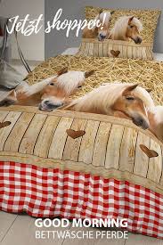 Good Morning Bettwasche Pferde Gunstig Online Kaufen Bei Bettwaren Shop Bettwasche Pferde Bettwasche Renforce Bettwasche
