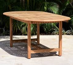 Outdoor Dining Furniture Dining Tables Dining Sets Pottery Barn In 2020 Oval Table Dining Teak Patio Table Concrete Dining Table