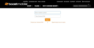 At the next menu, choose forgot your pin and want to have it sent to you, press 5. Boost Mobile Login Boost Mobile Mobile Login Boosting