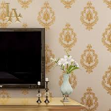 الأوروبية الفاخرة 3d ورق حائط منقوش للجدران منقوش رمادي بيج ازرق غامق Pvc جدار لفات بكرات ورقية ل غرفة المعيشة ديكور غرفة نوم Damask Wallpaper Wallpaper For Wallswall Paper Rolls Aliexpress