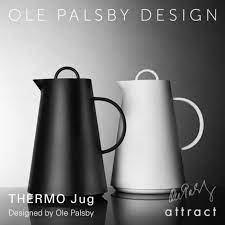 オーレパルスビーデザインolepalsbydesignサーモジャグthermojug容量 1lガラス製卓上用魔法瓶カラー ブラックグレーデザイン オーレ パルスビー北欧デンマークキッチンまほうびん ポット保温保冷 rcp smtb kd 保温ポット リーンロゼ ポット