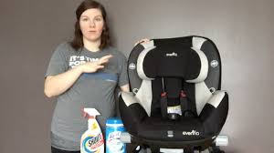 How To Clean Your Evenflo Triumph Car Seat Youtube