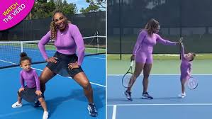 View the competition schedule and live results for the summer olympics in tokyo. Serena Williams Puts Mini Me Daughter Olympia In Adorable Replica Of Her Tennis Outfit Mirror Online