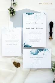 Zara 1 Wedding Invitation Sets Printable Invitations Or Printed Invitations Watercolour Ocean Blue Invitations Beach Wedding Invitation Wedding Stationery Trends Wedding Stationery Beach Wedding Invitations