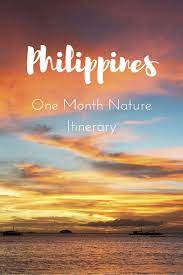 Where To Go In The Philippines 1 Month Itinerary Philippines Travel Asia Travel Philippines