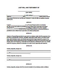 Last Will And Testament Form Free Download Create Edit Print Wondershare Pdfelement