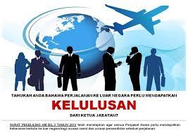 Pemohonan kemudahan perlindungan insuran kesihatan (jika pegawai belum menggunakan. Kebenaran Keluar Negara
