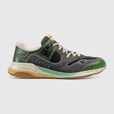 Gucci Men S Ultrapace Sneakers Green Brightway Fashion