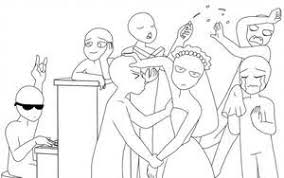 Draw The Squad Marriage By Rayleeanne Drawing Meme Funny Drawings Drawing Base