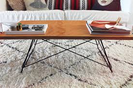 49.5w x 27.5d x 18h in. Diy Metal Base Coffee Table Almost Makes Perfect