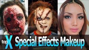 top 10 you special effects makeup