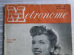 Vintage Magazine Metronome April 1944 Ella Mae Morse 101