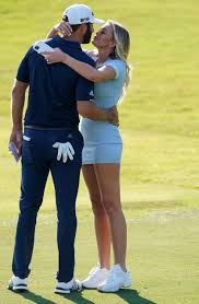 Dustin and paulina reportedly hit a rocky patch in 2018 with the model deleting all trace of american number one dustin. Dustin Johnson S Fiancee Paulina Gretzky Shows Off Her Bikini Body As He Competes In Us Open Sporting Excitement