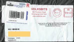 Royal mail usually don't sell stamps themselves or offer many stamping services; Philaseiten De Moderne Postgeschichte Britische Royal Mail Und Gls Logistik