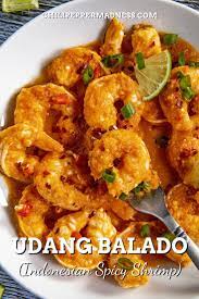 Udang Balado Spicy Shrimp Recipes Spicy Chicken Recipes Spicy Recipes