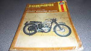 VINTAGE CLASSIC TRIUMPH PRE UNIT HAYNES OWNERS WORKSHOP MANUAL 1947 TO 1962  | eBay