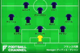 Jun 27, 2021 · 海外サッカー、jリーグ,日本代表…世界中のサッカー情報を網羅。独自の視点で注目試合を徹底分析。他では読めない重厚なサッカー記事を提供. ãƒ•ãƒ©ãƒ³ã‚¹ä»£è¡¨ãƒ¡ãƒ³ãƒãƒ¼ã£ã¦èª°ãŒã„ã‚‹ã® ç¾åœ¨ã®ã‚¹ã‚¿ãƒ¡ãƒ³ ãƒ•ã‚©ãƒ¼ãƒ¡ãƒ¼ã‚·ãƒ§ãƒ³ã¯ ä¸–ç•Œã®é ‚ç‚¹ã«å›è‡¨ã—ã¦2å¹´ ãƒ¬ ãƒ–ãƒ«ãƒ¼ã¯ã©ã†å¤‰ã‚ã£ãŸã®ã‹ ãƒ•ãƒƒãƒˆãƒœãƒ¼ãƒ«ãƒãƒ£ãƒ³ãƒãƒ«