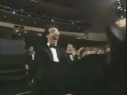 His film, nominated in seven categories, also won an oscar for best. Roberto Benigni Goes Wild At The Oscars On Make A Gif