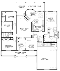 Two bedrooms may be all that buyers need, especially empty nesters or couples without children (or just one). Country Style House Plan 4 Beds 2 Baths 2338 Sq Ft Plan 17 2949 Homeplans Com