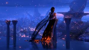 Wlop Ghostblade Anime Art Girl Hd Wallpaper Character Wallpaper