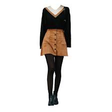 Cute Black And Brown Outfits Black Brown Polyvore Moodboard Filler Outfit Aesthetic Clothes Brown Outfit Clothes