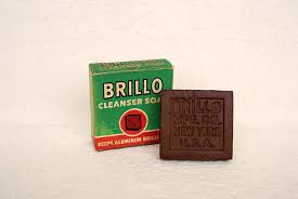 I also started using it on the dish drainer. A Day With Brillo Glued N Screwed