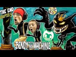 King Bendy The Glitch Machine Fgteev Gurkey Turkey Chapter 5 Ending The Last Reel Ink Youtube New Funny Videos Comedy Funny Videos Funny Gif
