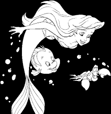 Disney created an image of a princess of the underwater world that became loved by several generations. Download Hd Walt Disney Coloring Pages Flounder Sebastian Little Mermaid Coloring Pages Ariel And Sebastian Transparent Png Image Nicepng Com