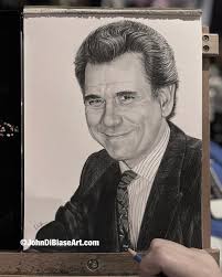 Happy Monday! Here's a freshly finished new freehand graphite drawing of  John Larroquette as Dan Fielding in Night Court ☺️ #art #drawing #portrait  #johnlarroquette #danfielding #artistsoninstagram #nightcourt